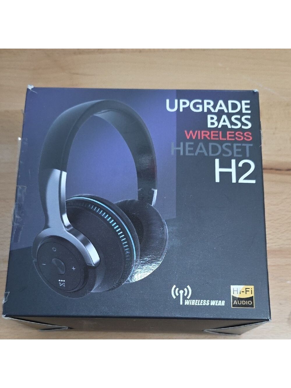 Wireless Wear H2 Headset with Upgrade Bass
